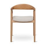 Ex Display - Caspar Natural Dining Armchair - Beige Dining Chair Swady-Core