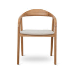 Ex Display - Caspar Natural Dining Armchair - Beige Dining Chair Swady-Core