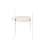 Set of 2 - Mclean White Dining Chair - Clay Grey Dining Chair Freehold-Core