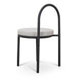 Set of 2 - Mclean Black Dining Chair - Clay Grey Dining Chair Freehold-Core