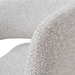 Set of 2 - Dalca White Dining Chair - Clay Grey Dining Chair Freehold-Core