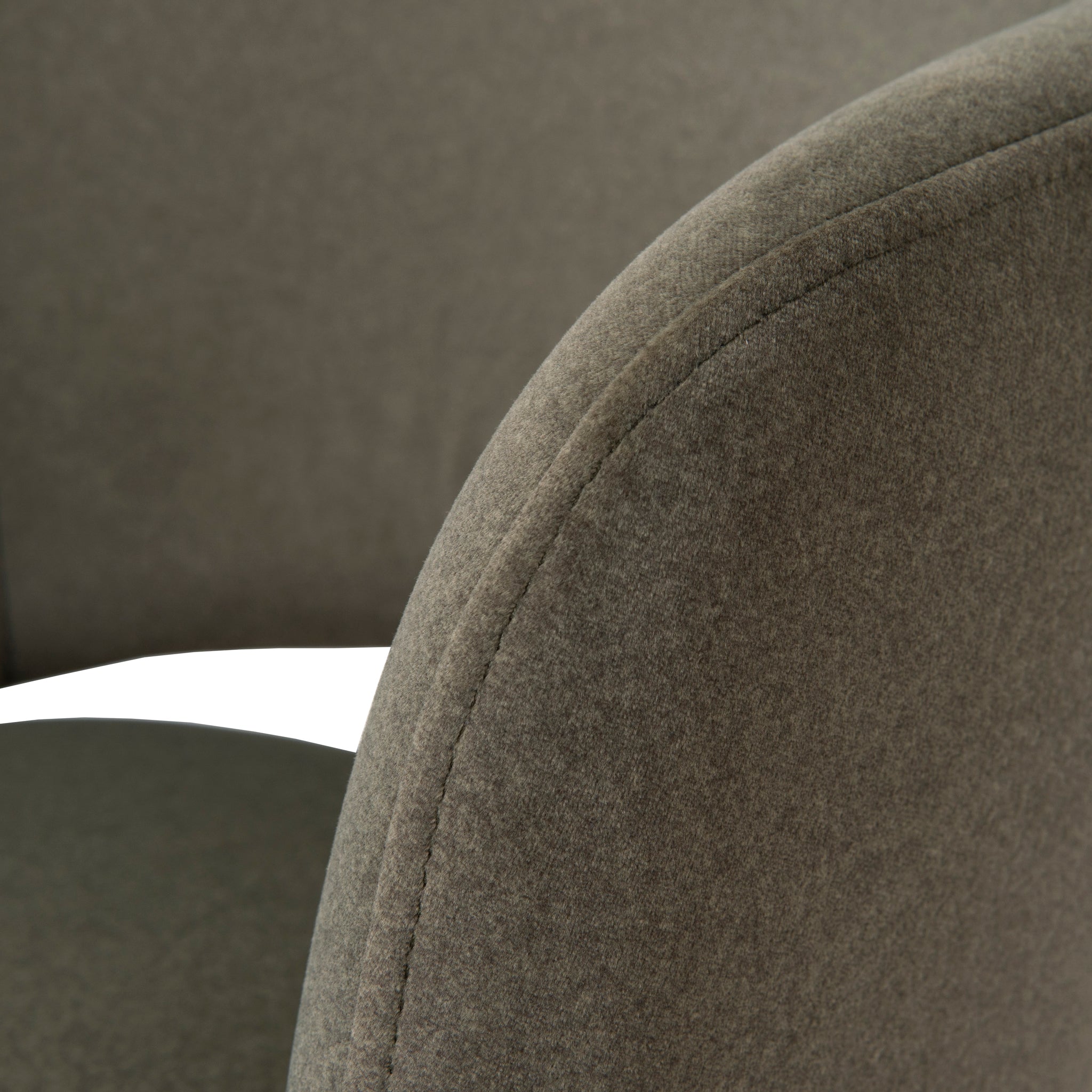 Ex Display - Merrill White Dining Chair - Dark Moss Green Dining Chair Freehold-Core