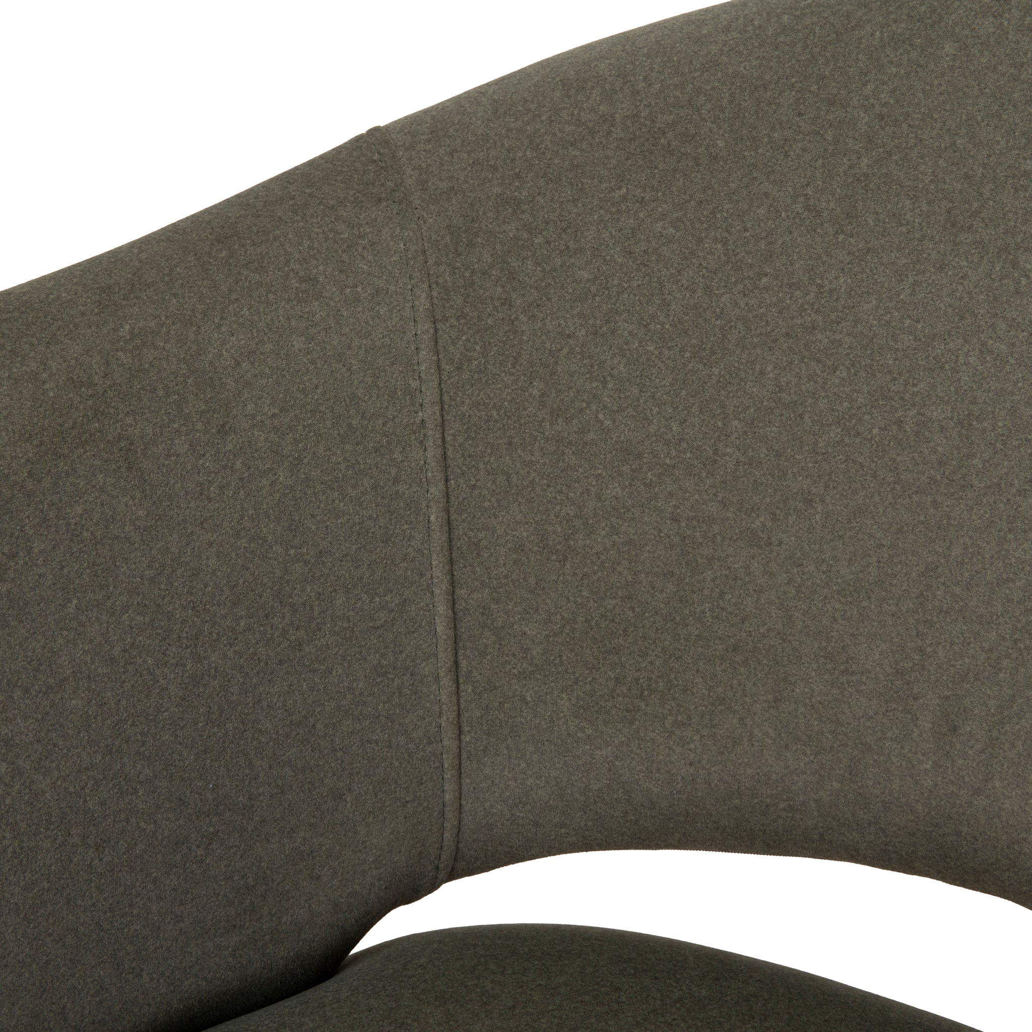 Ex Display - Merrill White Dining Chair - Dark Moss Green Dining Chair Freehold-Core