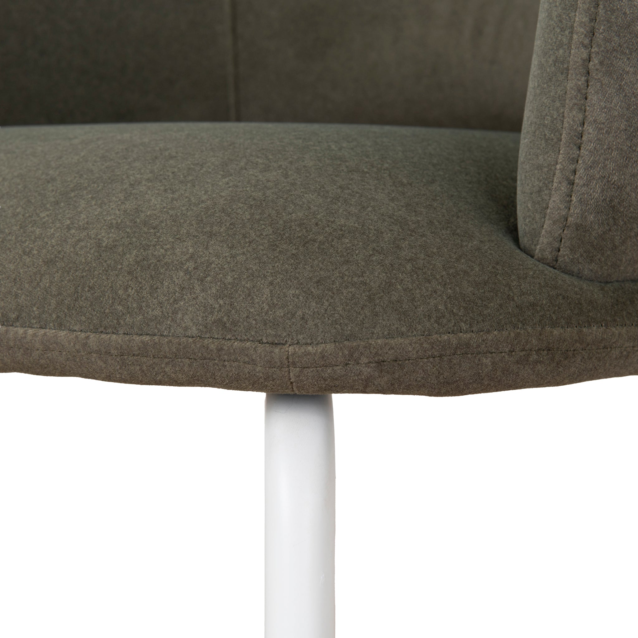 Ex Display - Merrill White Dining Chair - Dark Moss Green Dining Chair Freehold-Core