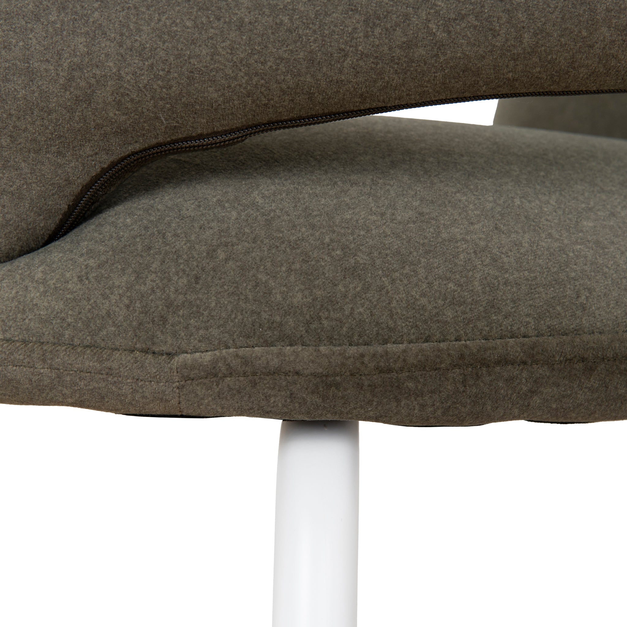 Ex Display - Merrill White Dining Chair - Dark Moss Green Dining Chair Freehold-Core