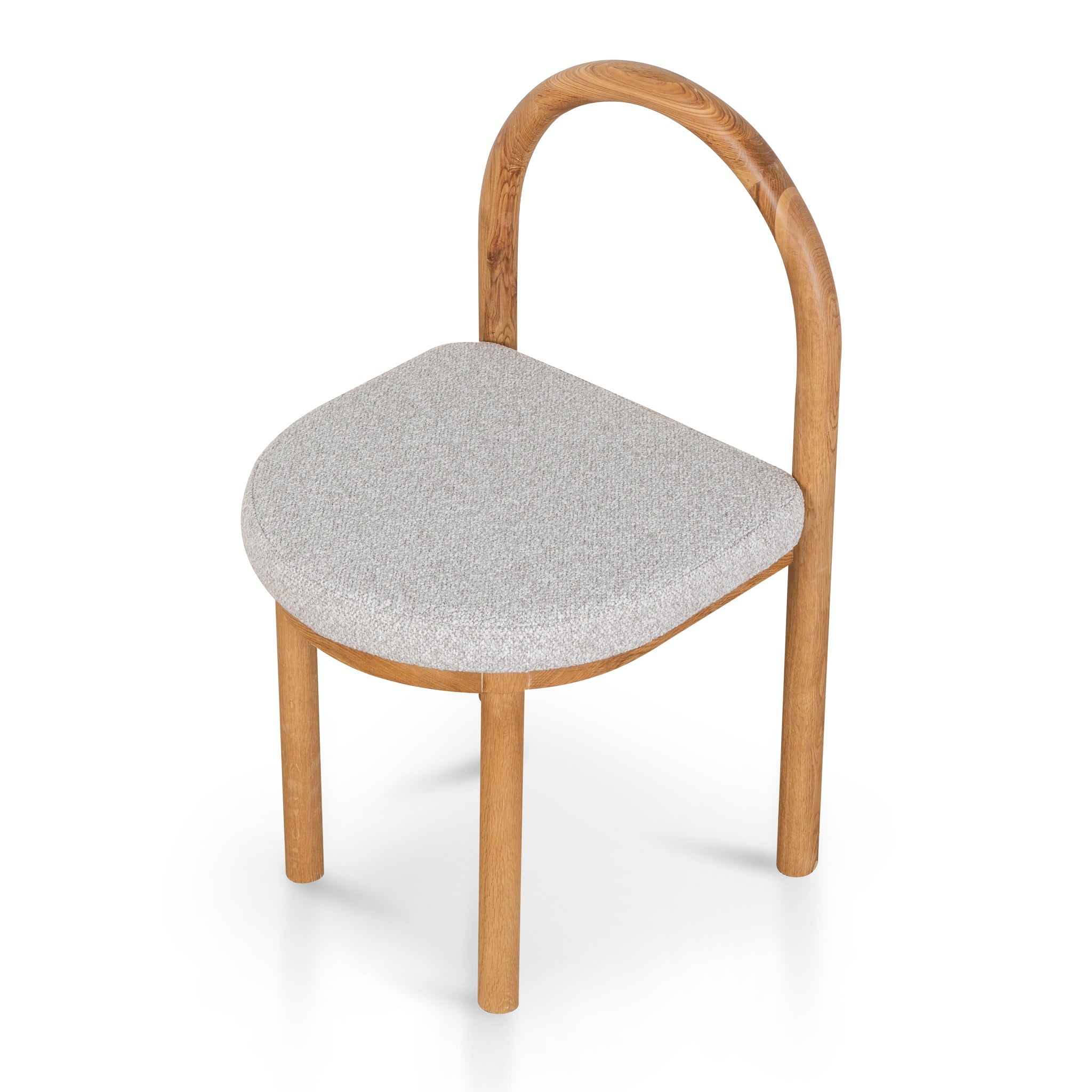 Ex Display - Adir Natural Dining Chair - Clay Grey Dining Chair LJ-Core