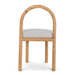 Ex Display - Adir Natural Dining Chair - Clay Grey Dining Chair LJ-Core