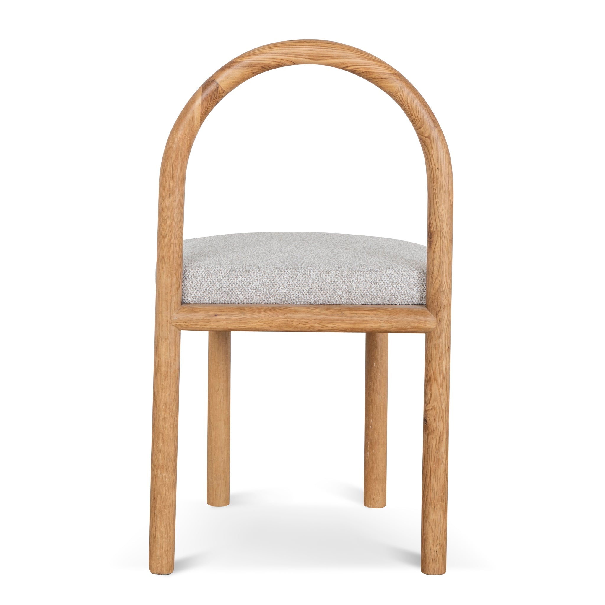Ex Display - Adir Natural Dining Chair - Clay Grey Dining Chair LJ-Core