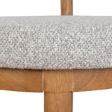 Ex Display - Adir Natural Dining Chair - Clay Grey Dining Chair LJ-Core