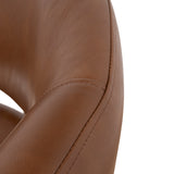 Set of 2 - Dalca Black Dining Chair - Antique Brown Dining Chair Freehold-Core