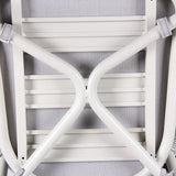 Set of 2 - Gonzalo Sand White Outdoor Dining Chair - Light Grey Outdoor Chair Industra-Core