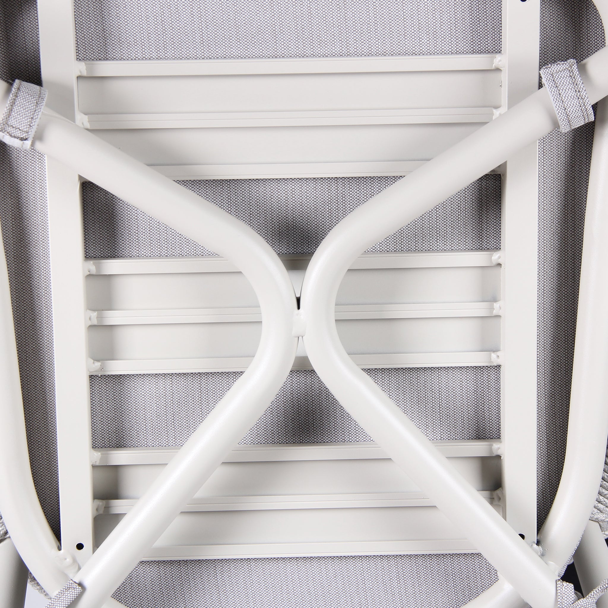 Set of 2 - Gonzalo Sand White Outdoor Dining Chair - Light Grey Outdoor Chair Industra-Core