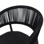 Set of 2 - Gonzalo Outdoor Dining Chair - Charcoal Outdoor Chair Industra-Core