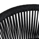 Set of 2 - Gonzalo Outdoor Dining Chair - Charcoal Outdoor Chair Industra-Core