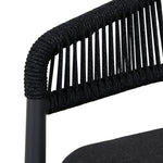 Set of 2 - Gonzalo Outdoor Dining Chair - Charcoal Outdoor Chair Industra-Core