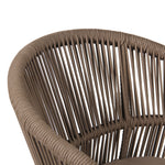 Set of 2 - Jamil Beige Outdoor Dining Chair - Brown Outdoor Chair Industra-Core