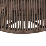 Set of 2 - Jamil Beige Outdoor Dining Chair - Brown Outdoor Chair Industra-Core