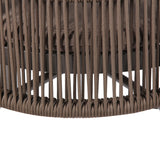 Set of 2 - Jamil Beige Outdoor Dining Chair - Brown Outdoor Chair Industra-Core