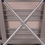 Set of 2 - Jamil Beige Outdoor Dining Chair - Brown Outdoor Chair Industra-Core