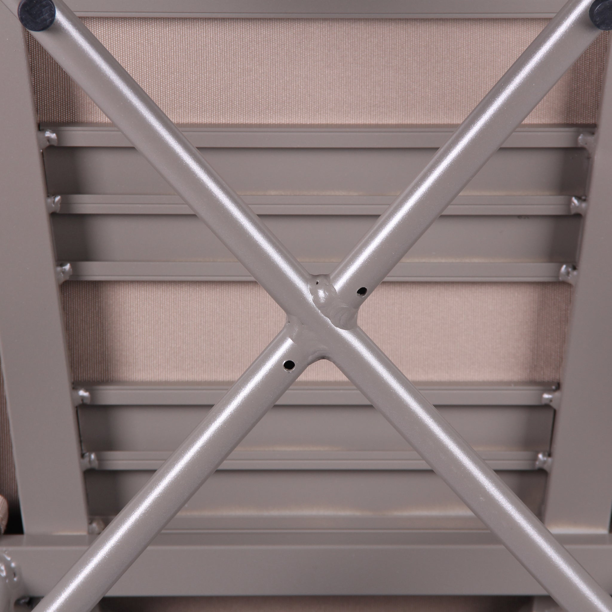 Set of 2 - Jamil Beige Outdoor Dining Chair - Brown Outdoor Chair Industra-Core