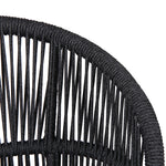 Set of 2 - Jamil Outdoor Dining Chair - Charcoal Outdoor Chair Industra-Core