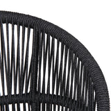 Set of 2 - Jamil Outdoor Dining Chair - Charcoal Outdoor Chair Industra-Core