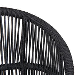 Set of 2 - Jamil Outdoor Dining Chair - Charcoal Outdoor Chair Industra-Core