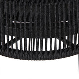 Set of 2 - Jamil Outdoor Dining Chair - Charcoal Outdoor Chair Industra-Core