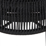 Set of 2 - Jamil Outdoor Dining Chair - Charcoal Outdoor Chair Industra-Core