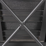 Set of 2 - Jamil Outdoor Dining Chair - Charcoal Outdoor Chair Industra-Core