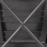 Set of 2 - Jamil Outdoor Dining Chair - Charcoal Outdoor Chair Industra-Core