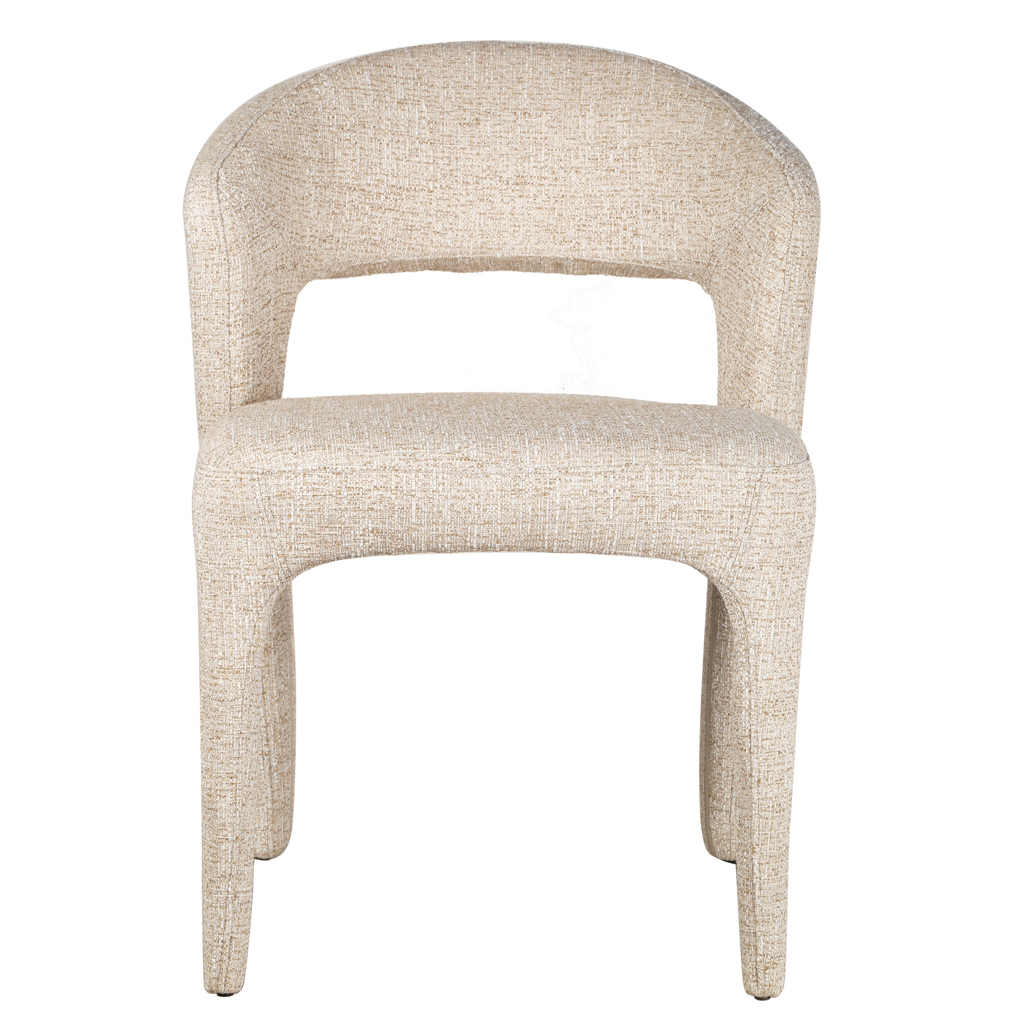 Set of 2 - Voss Dining Chair - Pale Beige Dining Chair Cino-Core