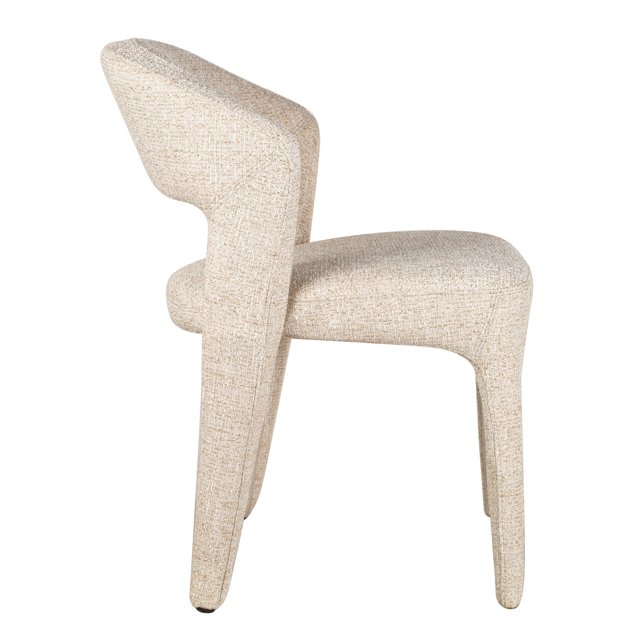 Set of 2 - Voss Dining Chair - Pale Beige Dining Chair Cino-Core