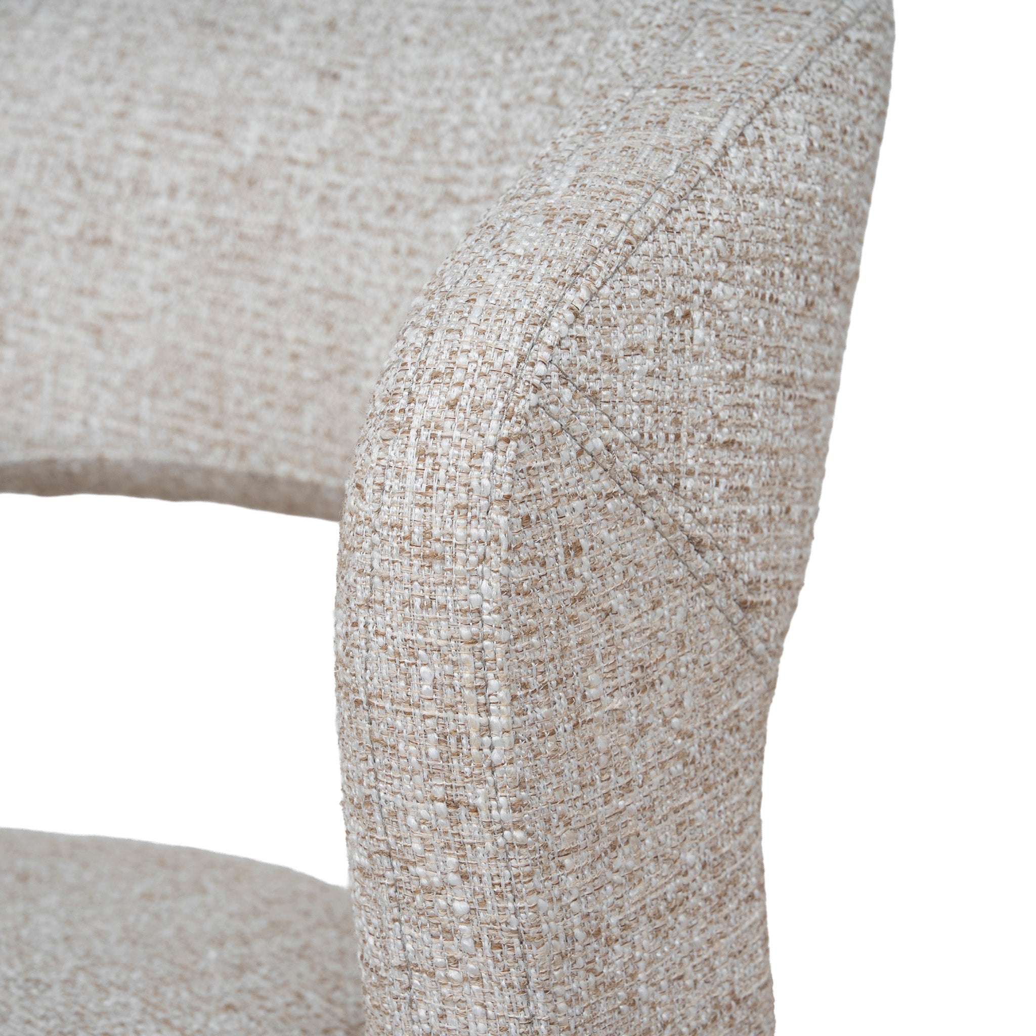Set of 2 - Voss Dining Chair - Pale Beige Dining Chair Cino-Core