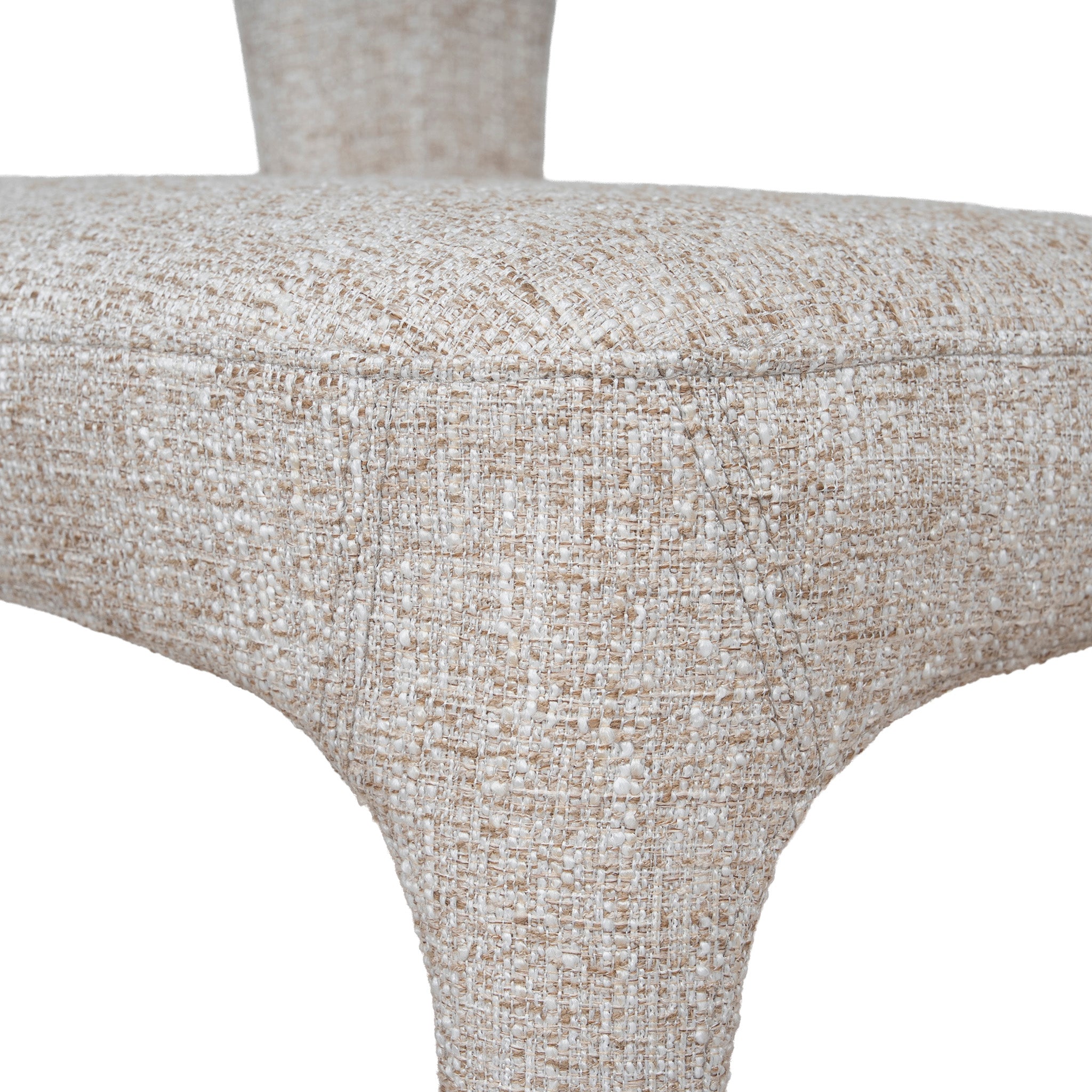 Set of 2 - Voss Dining Chair - Pale Beige Dining Chair Cino-Core