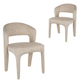 Set of 2 - Voss Dining Chair - Stonish Beige Dining Chair Cino-Core
