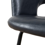 Set of 2 - Dalca Dining Chair - Full Black Dining Chair Freehold-Core