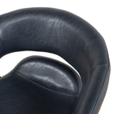 Set of 2 - Dalca Dining Chair - Full Black Dining Chair Freehold-Core