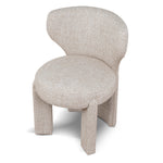 Cory Fabric Dining Chair - Pale Beige Dining Chair Freehold-Core