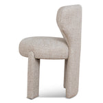 Cory Fabric Dining Chair - Pale Beige Dining Chair Freehold-Core