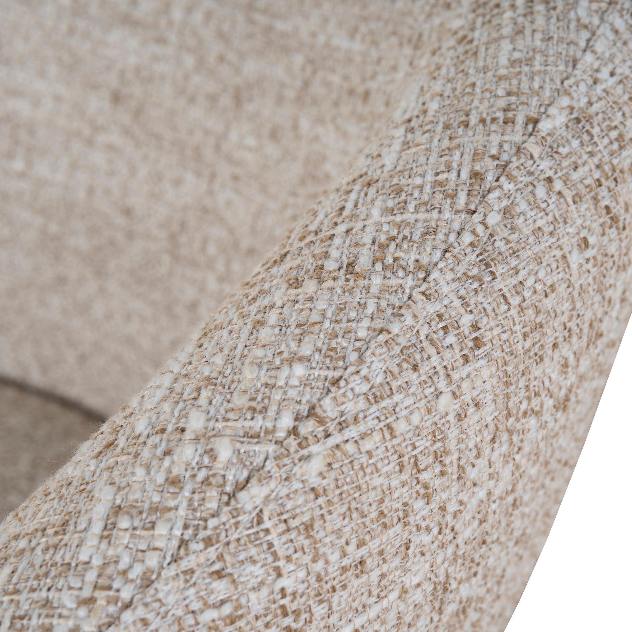 Undine Fabric Dining Chair - Pale Beige Dining Chair Freehold-Core