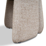 Undine Fabric Dining Chair - Pale Beige Dining Chair Freehold-Core