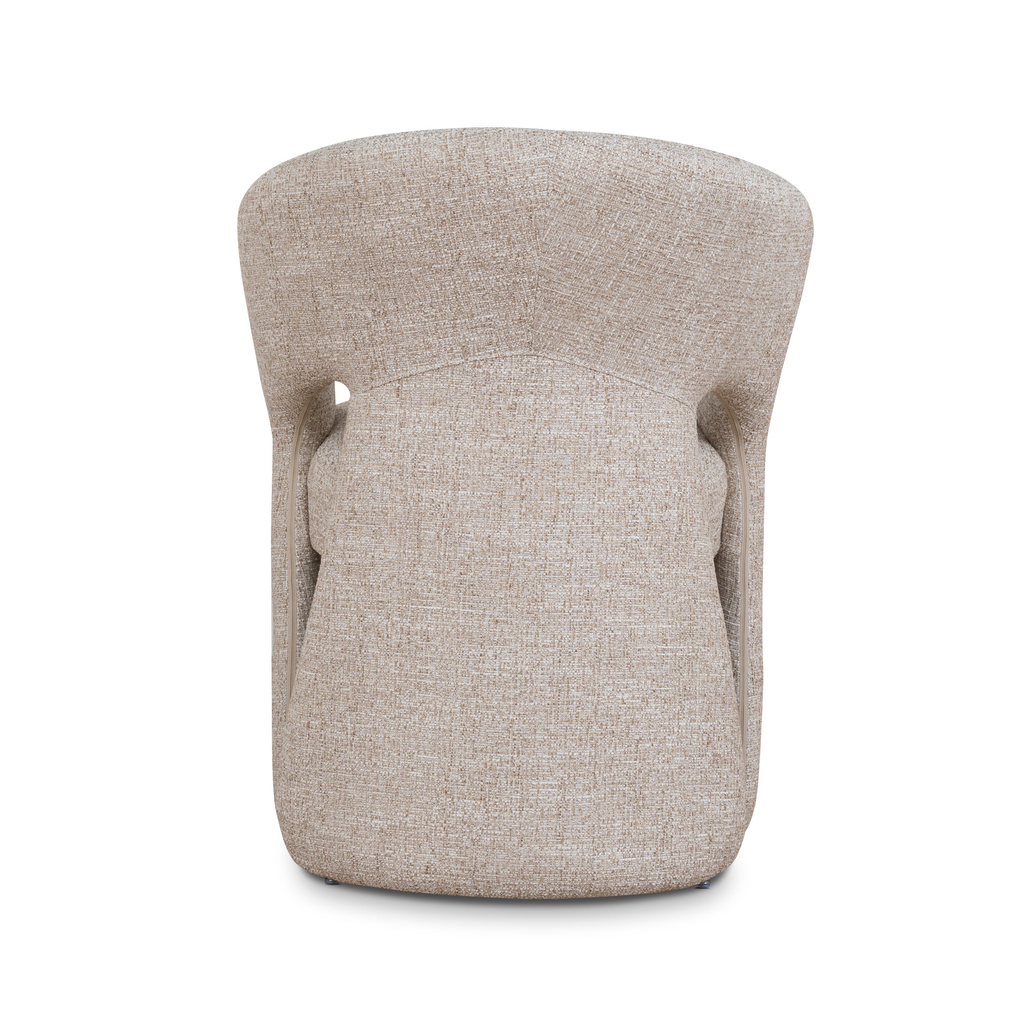Undine Fabric Dining Chair - Pale Beige Dining Chair Freehold-Core
