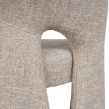 Undine Fabric Dining Chair - Pale Beige Dining Chair Freehold-Core