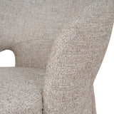 Undine Fabric Dining Chair - Pale Beige Dining Chair Freehold-Core