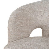 Undine Fabric Dining Chair - Pale Beige Dining Chair Freehold-Core