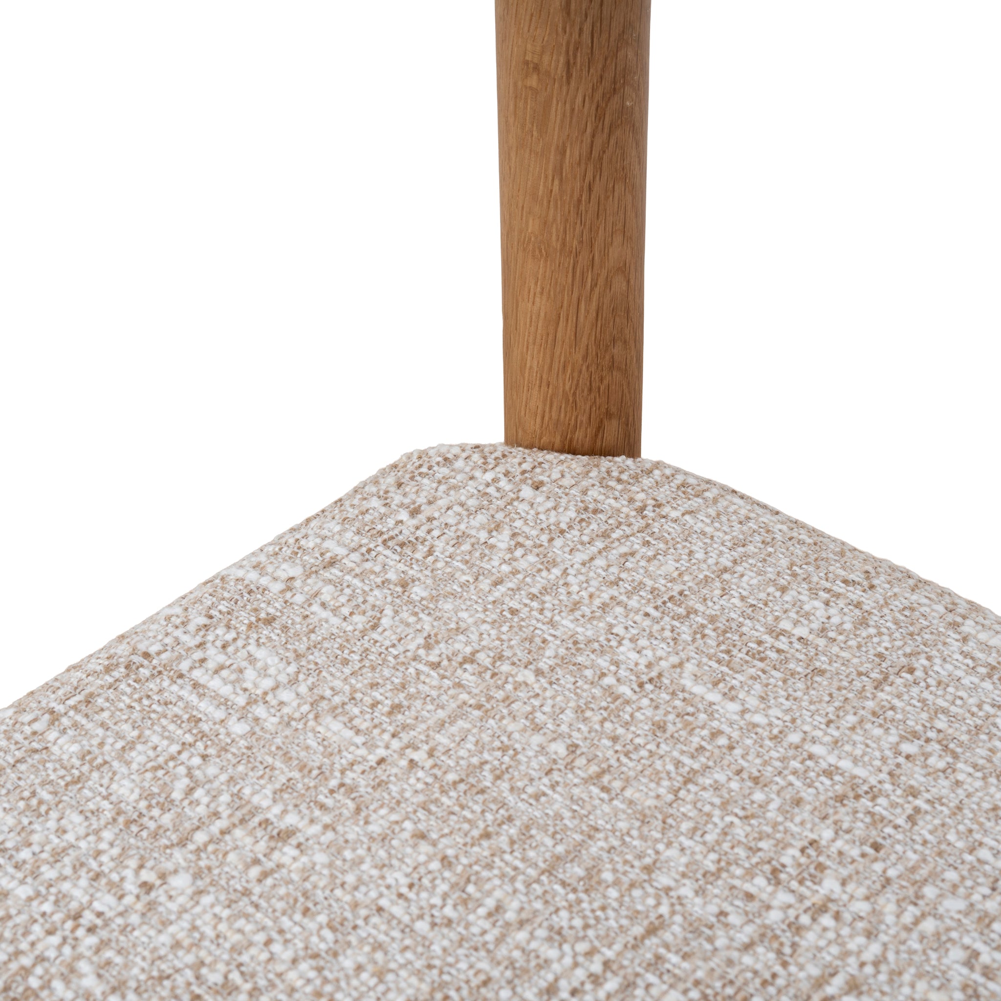 Set of 2 - Adir Natural Dining Chair - Pale Beige Dining Chair LJ-Core