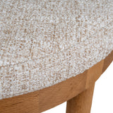 Set of 2 - Adir Natural Dining Chair - Pale Beige Dining Chair LJ-Core