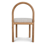 Set of 2 - Adir Natural Dining Chair - Pale Beige Dining Chair LJ-Core