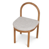 Set of 2 - Adir Natural Dining Chair - Pale Beige Dining Chair LJ-Core